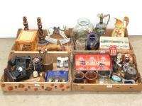 4 Boxes Of Bakelite Telephone,