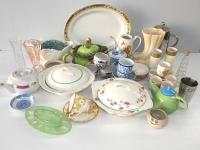 3 BOXES OF RETRO CHINA & GLASS