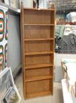 Narrow Tasmanian Oak 7 Shelf C