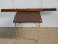 Folding Card Table & 2 Coat Ra