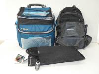 409 · TROLLEY BAG & PORTABLE SAFE, E
