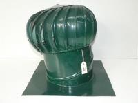 GREEN METAL ROOF VENT