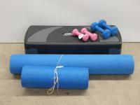 Bundle Of Weights, Exercise Stepper & Yoga Baulste