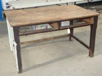 Rustic Table With Single Pine