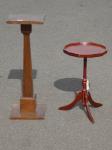 Arts & Crafts Pedestal & A Sma