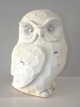 CARVED FIGURE OF AN OWL H-40 C