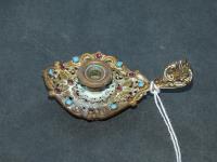 605 · MINIATURE ANTIQUE BRASS PERSIA