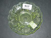 Depression Glass Horseshoe Dis