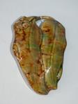 Glazed Gumnut Leaf Wall Vase
