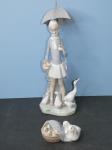 Lladro Figurine 'Girl With Duc