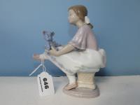 Lladro Figurine 'Girl With Ted