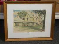 Alan Mcintyre Watercolour 'Ent