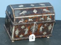 18TH CENTURY DOMED TRINKET BOX