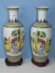 Pair Of Large Chinese Vases H-