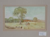 Maureen Jones Watercolour 'Bus