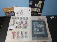 ALBUM OF MOSTLY MINT STAMPS IN