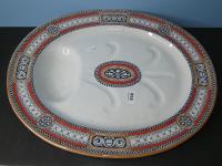 812 · VERY LARGE VICTORIAN MEAT PLAT