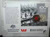 Anzac Coin Set In Folder & A 2