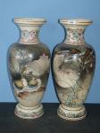LARGE PAIR OF JAPANESE BIRD VA