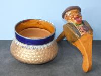 ROYAL DOULTON BOWL & SWISS CAR