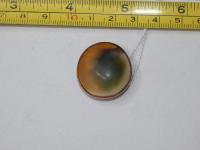 9ct Gold Set Cat'S Eye
