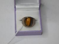 STERLING SILVER TIGER'S EYE SI
