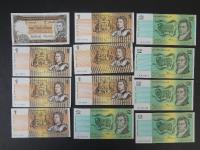 Various Australian Bank Notes