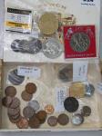 Cigar Box Of Assorted Coins