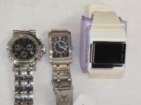 3 DESIGNER GENTS WRIST WATCHES