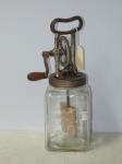 1367 · VINTAGE HAND CRANK BUTTER CHUR