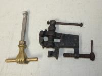 1371 · VICTORIAN VICE & BRASS SAFE HA