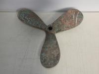 1390 · LARGE BRASS PROPELLER DIA-44 C