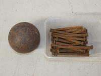 1400 · 1880'S HAND FORGED NAILS & A C