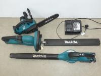 1410 · MAKITA BLOWER, CHAINSAW, HEDGE