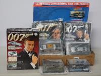 1422 · SET OF 35 DIECAST JAMES BOND C