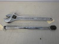 1423 · 18" SHIFTER & A TORQUE WRENCH