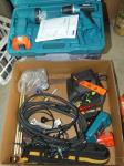 1444 · BOX OF BATTERY DRILLS & SUNDRY