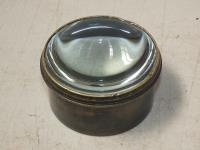 VINTAGE BRASS MAP READING MAGN