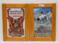2 FRAMED MODERN WINCHESTER ADV