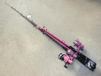 1562 · 5 FISHING RODS & REELS