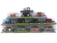 12 DIECAST TRACTOR MODELS