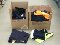 2 BOXES OF HI-VIS WORK WEAR