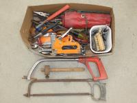 BOX OF HAND TOOLS