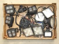 TRAY WITH VARIOUS LED LIGHTS