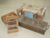 4 STORAGE BOXES