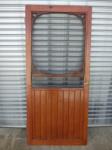 1682 · TIMBER SCREEN DOOR - MINOR DAM