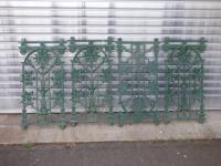 1695 · 4 CAST IRON VERANDAH PANELS