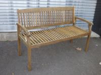 1716 · TIMBER BENCH SEAT L-130 CM