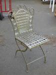 1743 · FOLDING METAL CHAIR