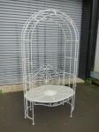 1756 · METAL ARBOUR SEAT H-200 W-106